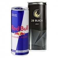 Real  Red Bull Energy Drink , Zero versch. Sorten oder 28 BLACK Energydrink 