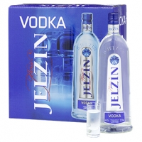 Real  Boris Jelzin Vodka, Citron oder Currant 37,5/37,5/37,5 % Vol., 0,7-l-F