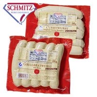 Real  GS Schmitz Käsegriller oder Currywurst jede 400/500-g-SB-Packung