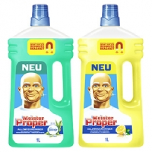 Meister Proper Allzweck-Reiniger versch. Sorten, jede 1-Liter-Flasche 1.25&nbsp;&euro;