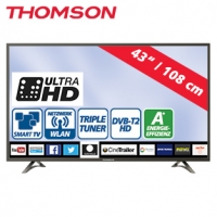 Real  43-Ultra-HD-LED-TV 43UC6406 Auflösung 3840 x 2160 Pixel HbbTV, H.265, 