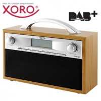 Real  Portables DAB+-/FM-Radio DAB 200 2-zeiliges LC-Display, Weck-Funktion 