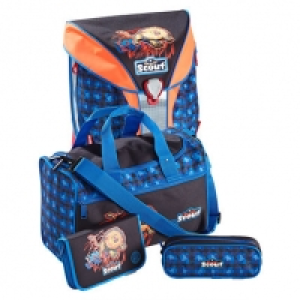 Scout Schulranzen-Set- Nano Lion Ranger, 4-teilig