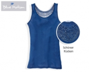 Blue Motion Top mit Spitze