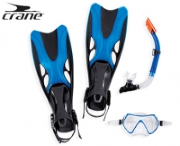 crane® Schnorchel- und Tauchset, 3-teilig