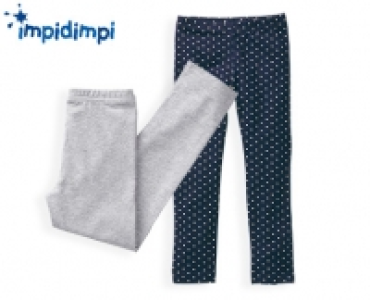 impidimpi Kleinkinder-Leggings, Frühjahr, 2 Stück