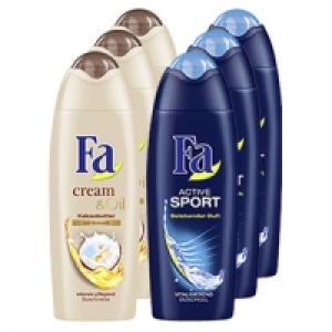 FA Duschgel 6er, jede 6 x 250-ml-Packung 5.00 €