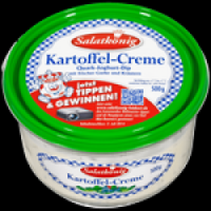 Salatkönig Kartoffel-Creme oder Tzatziki 1.99 €