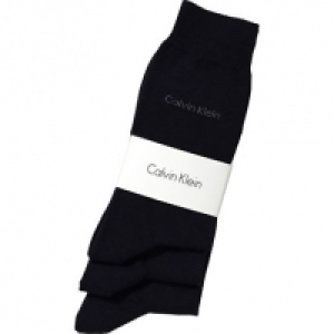 Calvin Klein Herren-Socken, uni, 3er-Pack