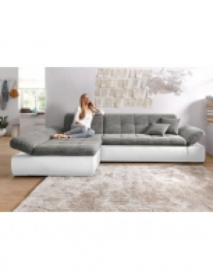 Polsterecke, wahlweise mit Bettfunktion und Armlehnenverstellung 849.99&nbsp;&euro;