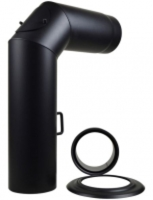 Rauchrohr-Set Knie, Ø 150 mm, Ofenrohr für Kaminöfen