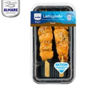 ALMARE Lachsspieße Teriyaki