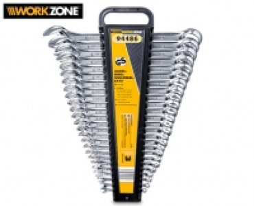 WORKZONE®Gabel-Ringschlüsselsatz, 25-teilig