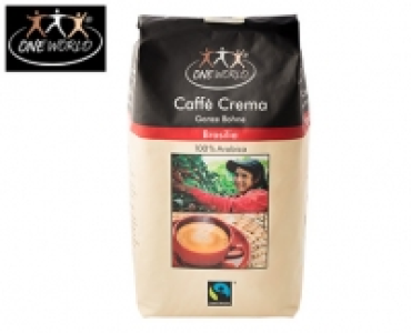 ONE WORLD®Caffè Crema Ganze Bohne