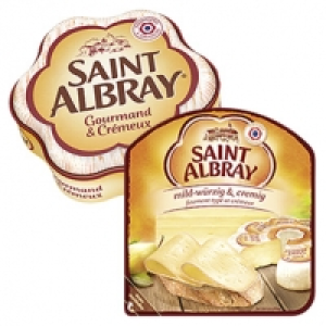 Saint Albray Französischer Weichkäse oder Schnittkäse-Scheiben, 60 % F 1.99 €