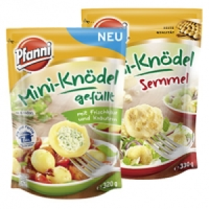 Pfanni Mini-Kn&ouml;del versch. Sorten, jeder Beutel 1.19&nbsp;&euro;