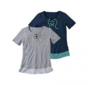 Damen-T-Shirt in 2-in-1-Optik 6.99 €
