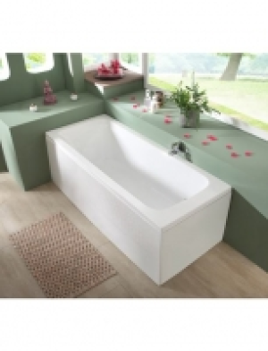 Komplett-Set: Rechteckwanne Malaga, B/T/H in cm: 170/68/60, inkl. Sch&uuml;