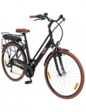 Hagebau  E-Bike City Damen Metropolitan Lady, 28 Zoll, 7 Gang, Heckmotor, 375 W