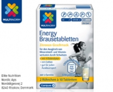 Aldi Süd  MULTINORM Energy Brausetabletten