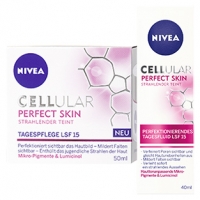 Real  Nivea Cellular Perfect Skin Tages-, Augenpflege, Tagesfluid oder Nacht