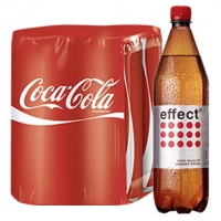 Real  Effect Energydrink 1 Liter oder Coca Cola, Zero, Light oder Fanta 4 x 