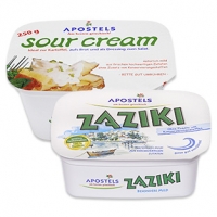 Real  Apostel Zaziki nach griechischer Art oder Sour Cream jeder 200/250-g-B