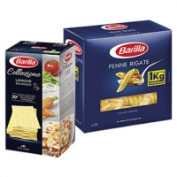 Real  Barilla italienische Pasta aus 100 % Hartweizen oder La Collezione ver