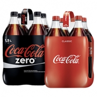 Real  Coca-Cola, Fanta oder Sprite (koffeinhaltig), versch. Sorten, jede 4 x