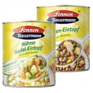 Real  Sonnen Bassermann Eintöpfe versch. Sorten, jede 800-g-Dose