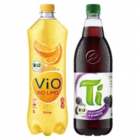 Real  Vio Bio Limo oder Ti Bio Erfrischungstee versch. Sorten, jede 1-Liter-