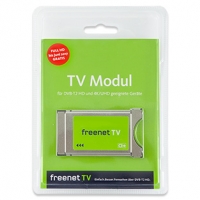 Real  FREENET TV DVB-T2 HD CI+ Modul schärferes Bild, Übertragung in Full-HD
