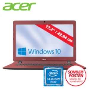 Notebook Aspire ES1-732-C1FB mit Intel Celeron N3450 Quad-Core (4 x bi 399.00&nbsp;&euro;