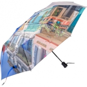 happy rain Mini Taschenschirm Kuba bunt, automatik
