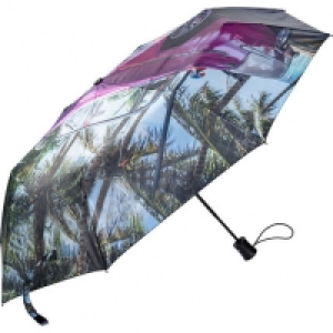 happy rain Mini Taschenschirm Kuba pink, automatik