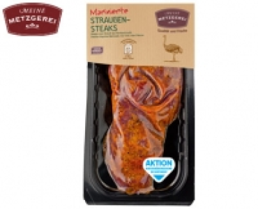 MEINE METZGEREI Marinierte Straußensteaks