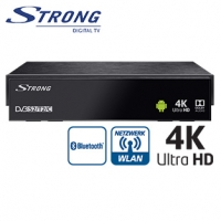 Real  4K-UltraHD-Hybrid-Receiver SRT2400 integr. DVB-S2-/T2-/C-Tuner für Fre