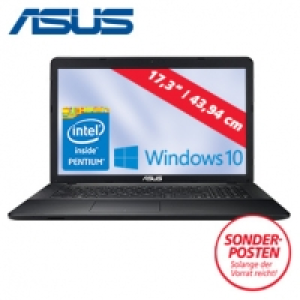 Notebook F751SA mit schnellem Intel Pentium N3710 Quad-Core-Prozessor  399.00&nbsp;&euro;