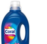 Penny  CORAL Color+ Vollwaschmittel 1,12-Liter-Flasche
