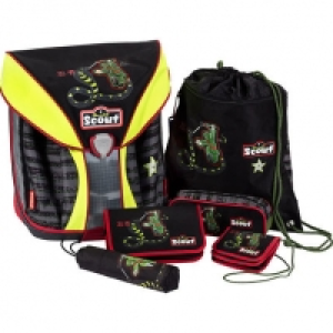 Scout Schulranzen-Set Nano Ninja Snake, 6tlg.