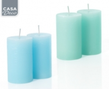 CASA Deco Rustikale Stumpenkerzen 2.49 €