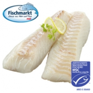 Kabeljau Loins praktisch grätenfrei aus MSC-zertifiziertem Wildfang, N 1.99 €