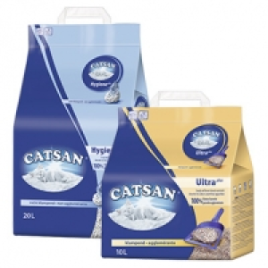 Real  Catsan Hygiene Streu 20 Liter oder Ultra Klumpstreu 10 Liter, jede Tra