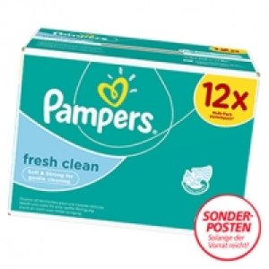 Pampers Feuchtt&uuml;cher versch. Sorten, jede 12er-Packung 8.99&nbsp;&euro;