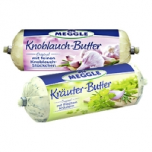 Meggle Butter Rolle versch. Sorten, jede 125-g-Rolle 1.39 €