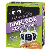 Real  Kleiner Feigling Jubel-Box 20 % Vol., jede 20 + 4-gratis x 0, 02-l-Pac