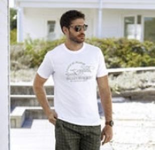 Herren-T-Shirt mit Frontaufdruck 4.99 €