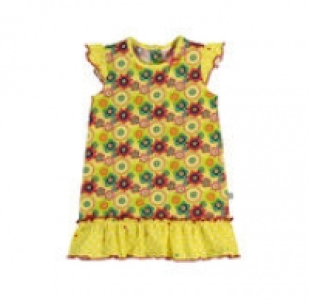 Baby-Mädchen-Kleid mit Blumenmuster 4.99 €