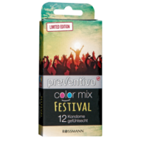 Rossmann Preventivo color mix Kondome Festival