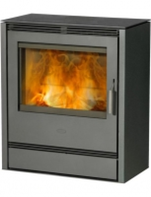 Kaminofen Rönky, Stahl, 10 kW, Dauerbrand, 59,2 cm Feurerraumbreite